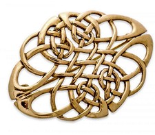 Bronze keltische Gewandspange