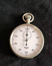 Heuer Stoppuhr Rennsport Rallye Mechanisch Swiss Made - Ersatzteilspender 