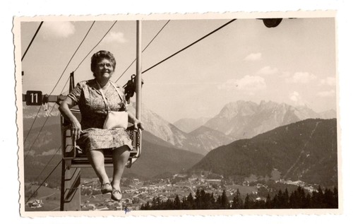 Fotografie lustige oma im - oma,