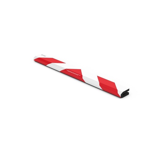 Warnbalken rot weiß mit - rot-weiß,