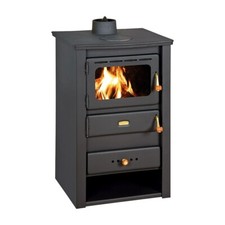 Prity K22 CP Kaminofen 10,4 kW – Holzofen mit Gusseisenplatte BImSchV 2 & Ecodes
