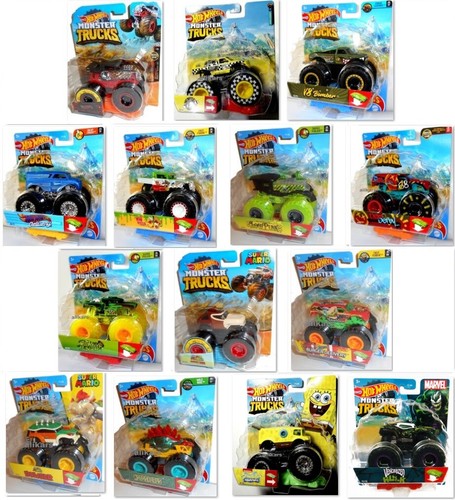 Monster trucks hot wheels jam - hot,