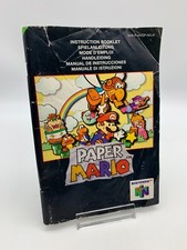 Paper Mario (Nintendo 64) N64 | NUR die Anleitung [Deutsch/Akzeptabel]