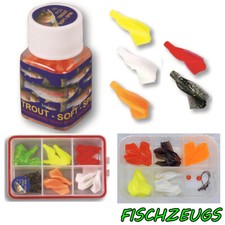 15 x Forellen Spirale Tornado Forelle Kunstköder mit Knoblaucharoma Trout Spiral