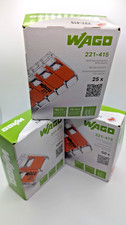 Wago Compact Klemmen mit Hebel 221-412 221-413 221-415 Hebelklemme Set