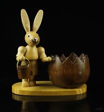 Sammlerobjekt Osterhase Deko Eierbecher Ostern Frühling Holz