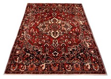 Orientteppich Lagerverkauf Handgeknüpft Bakhtiar 300x213 cm Wolle Medaillon Rot
