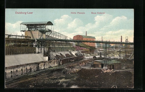 Duisburg laar ansichtskarte - duisburg-laar,,