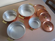 Kupfer Topf-Set und Fondue-Set mit Zubehör - 20 Teile - von GOLDON