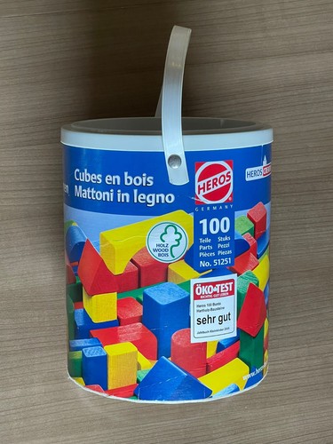 Heros bunte holzbausteine - heros,