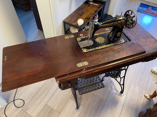 Antike singer nähmaschine von - singer-nähmaschine,