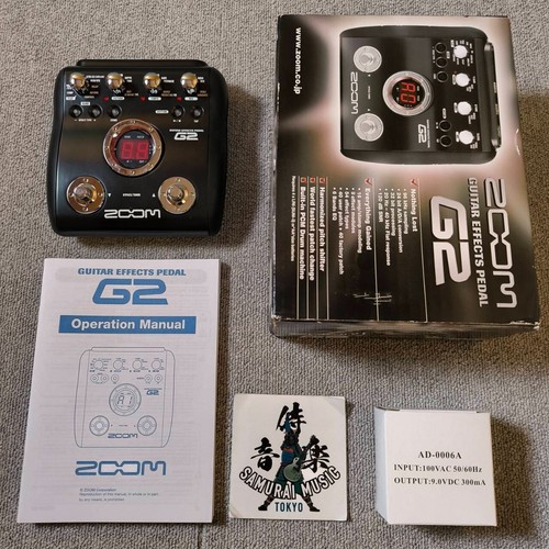 Zoom gitarre effektpedal - zoom,