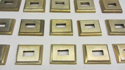 Messing abdeck rosette platte - rosette,