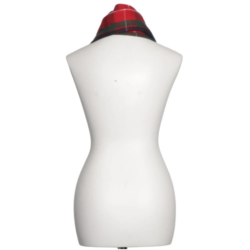 Tartan schal model - model:, fraser