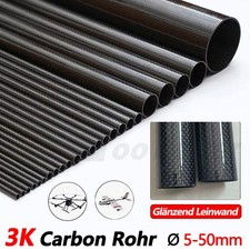 CFK Rohr Ø5-50mm 3K Carbon