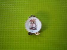 Reutter, Sammelteller, Porzellan, Puppenhauszubehör, 1:12, Deko, #73