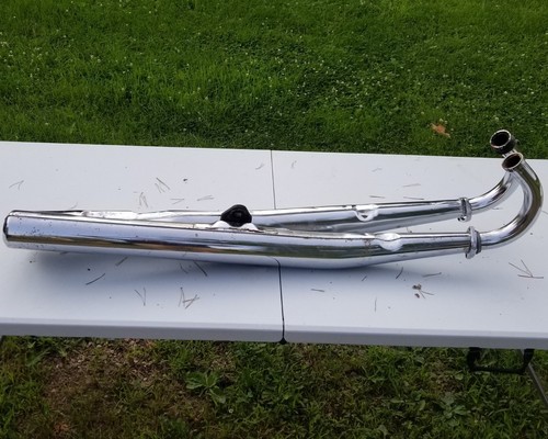 Kawasaki 500 right exhaust - kawasaki, h1
