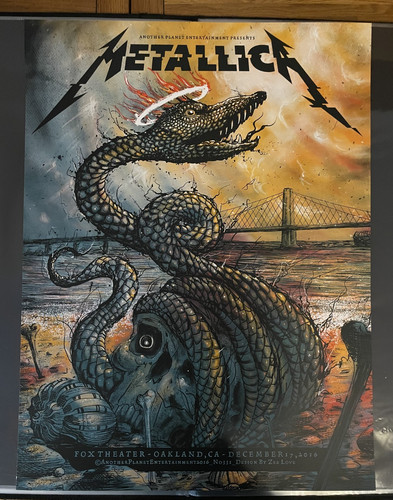 Metallica oakland 2016 - metallica,