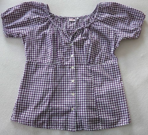 Trachten bluse corsage - ,