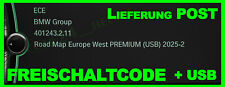 BMW NAVI UPDATE ROAD MAP EUROPE PREMIUM CIC WEST od OST 2025-2 ink FSC ink USB