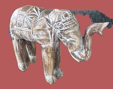 Großer elefant komplett holz - großer,