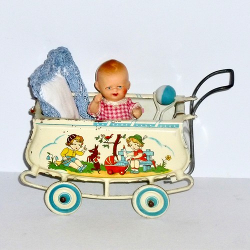 Antiker puppenwagen - ,