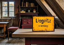 Ortsschild Liegnitz in