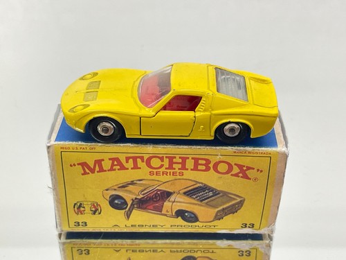 Matchbox lamborghini miura - 33,