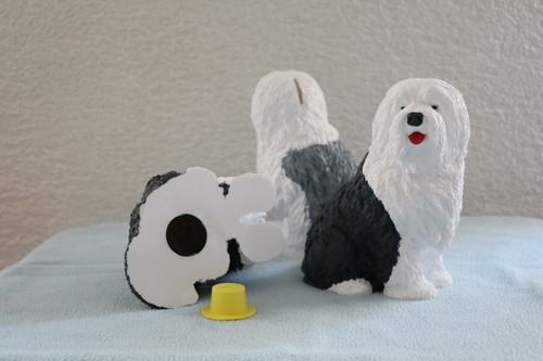 Old english sheepdog - old,