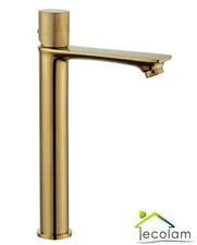 Waschtischarmatur Armatur Wasserhahn Badarmatur Gold Modern Design Sovo hoch