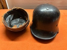 alter Feuerwehr Polizei Helm vor 1945, D.R.P. Thale, TE160425/ 120
