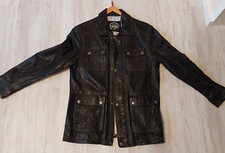 Chevirex 1991 Herren Leder-Jacke schwarz Gr. 48 ungetragen