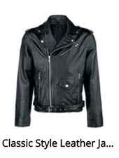Herren Lederjacke Classic