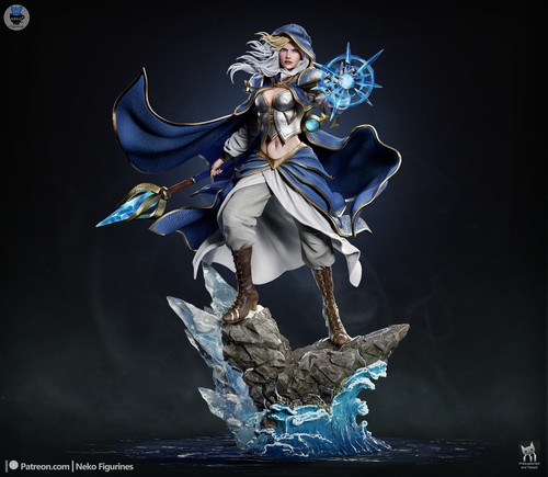 Jaina proudmoore wow 3d - jaina,
