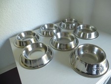 7x Trixie Napf, Katze, Hund, Edelstahlnapf, Wassernapf, Futternapf Napf