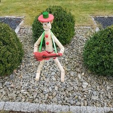 hansa-shop040 Gartendeko Gitarrenspieler Schornsteinfeger Schaukel Kutsche NEU