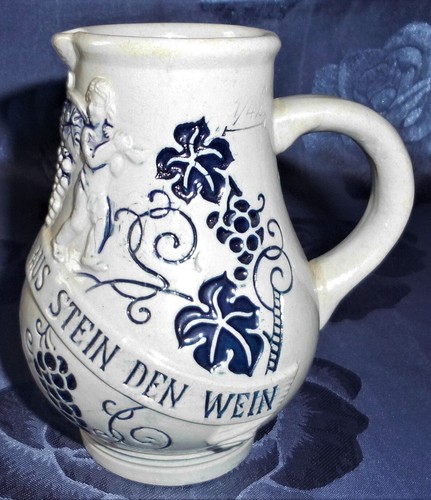 Alter steinzeug weinkrug - weinkrug, 1/4