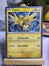 Pokemon Zapdos Deutsch HOLO