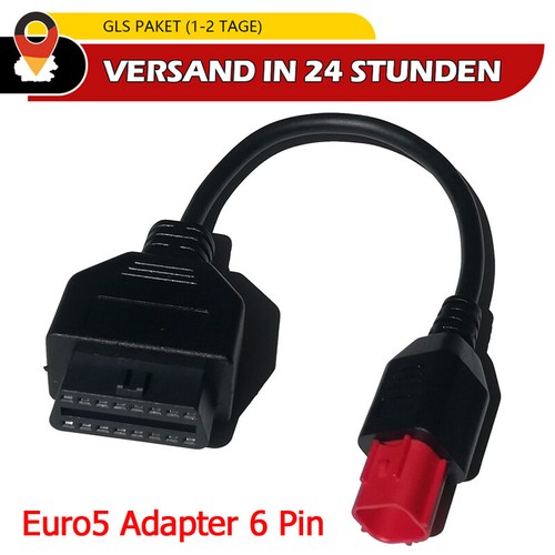 Euro5 pin adapter motorrad - adapter,