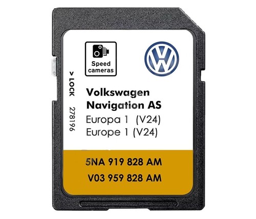 Karte für europa v24 - für, vw
