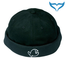 iQ Cap Skull Fish black schwarz Docker Cap Mütze Kappe Hat Baumwolle Company Neu
