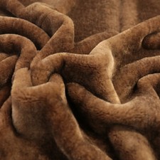 50cm Decke Kurzhaar Chinchilla Webpelz Fellimitat Plüsch Stoff Meterware Kissen