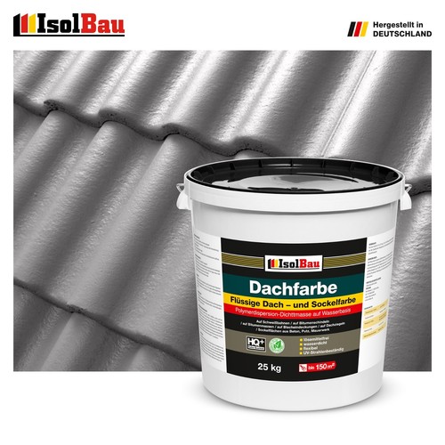 Dachfarbe betongrau 25kg - dachfarbe,