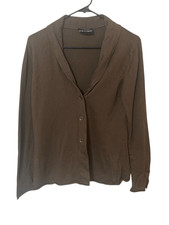 Peter O. Mahler brown cashmere