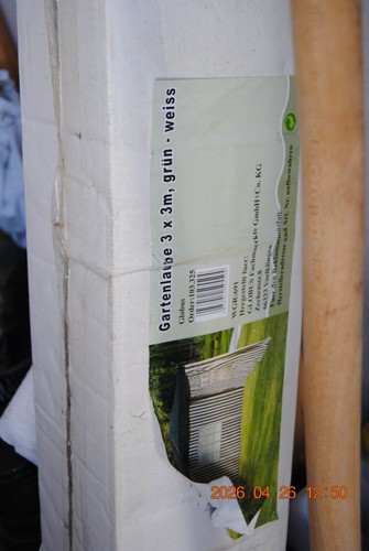 Pavillon 3x3 gartenlaube mit - m,