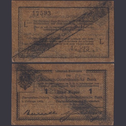 Deutsch ostafrika rupie - deutsch-ostafrika, 1