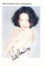 Autogramm - Julia Stemberger