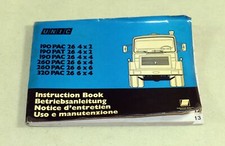Betriebsanleitung Iveco, Fiat, UNIC 190, 260, 320 PAC 26, Hauber LKW Magirus