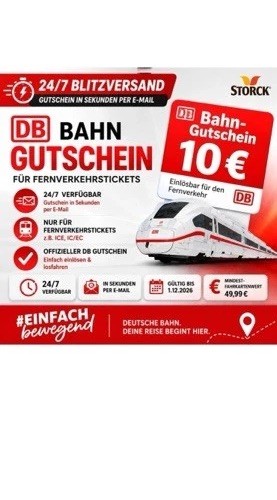 Bahn gutscheine - bahn,