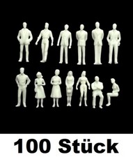 100 Stk. Modellbau WEISS